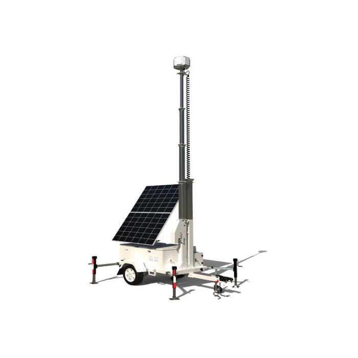 INVID-TTSST870G: Mobile Solar Surveillance Trailer