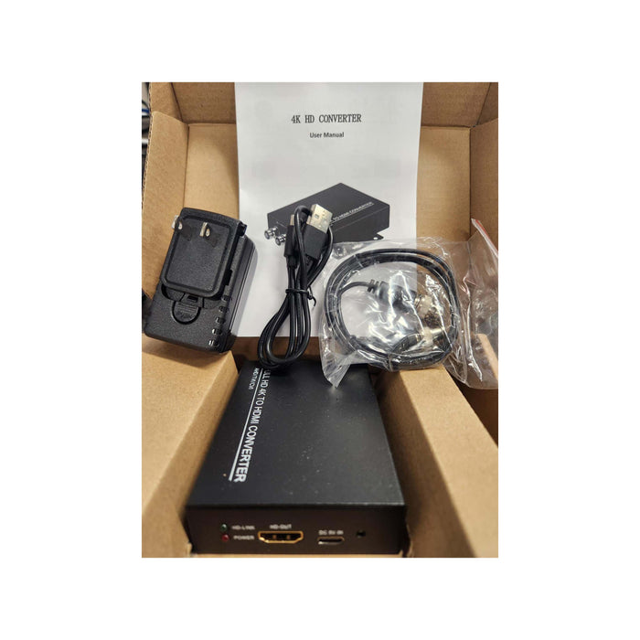 IUM-TVI8HDMI: HD 4K TO HDMI Converter With Loop Thru TO TVI BNC