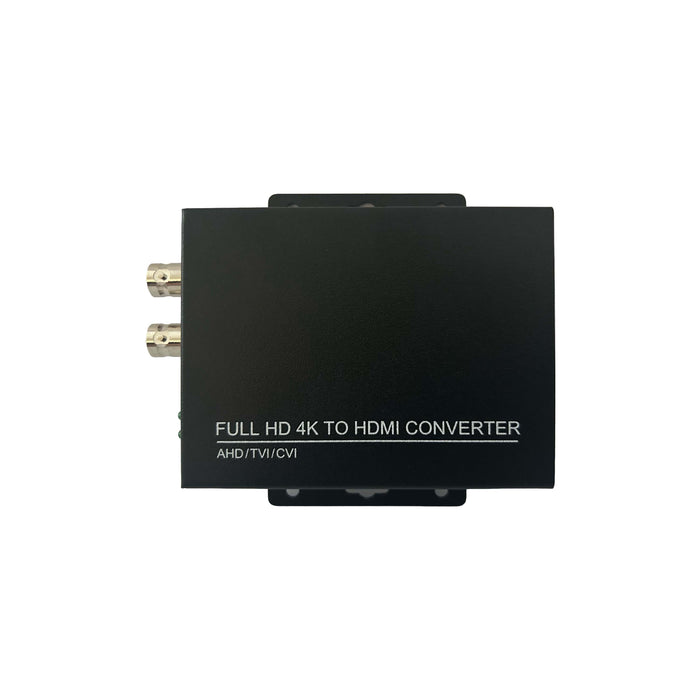 IUM-TVI8HDMI: HD 4K TO HDMI Converter With Loop Thru TO TVI BNC