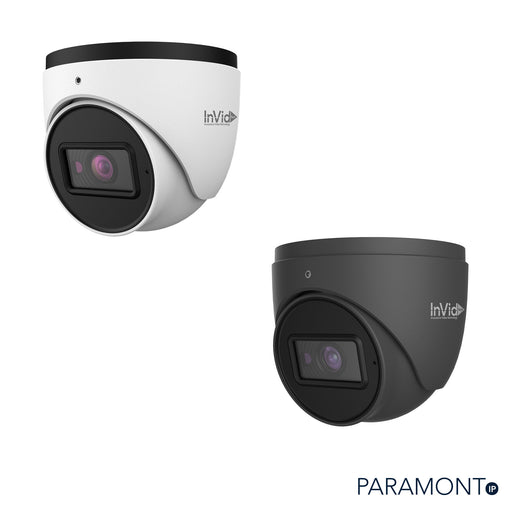 5 Megapixel White and Black Turret Camera, Model PAR-C5TIR28, Paramont Series.