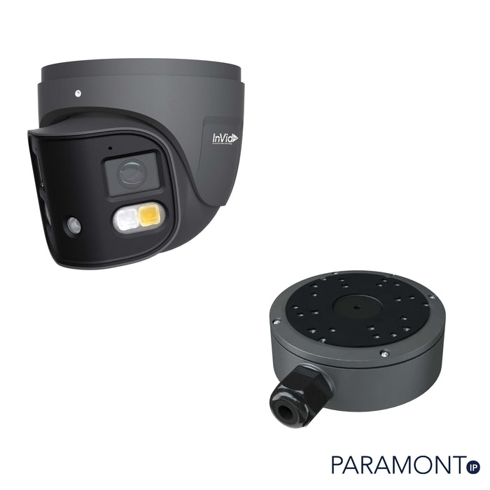 PAR-P8TXIR180BNH-AIRBTJB: 8 Megapixel Turret, 180 Degree Wide Angle View