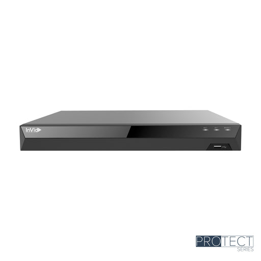 8 Channel Black NVR Recorder, Model PRTN1A-8x8, Protect Series.