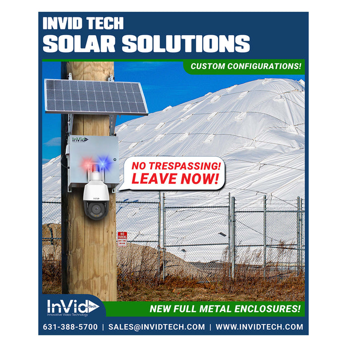 Invid Camera System INVID-ISSS-200W: Independent Surveillance System — Invidtech