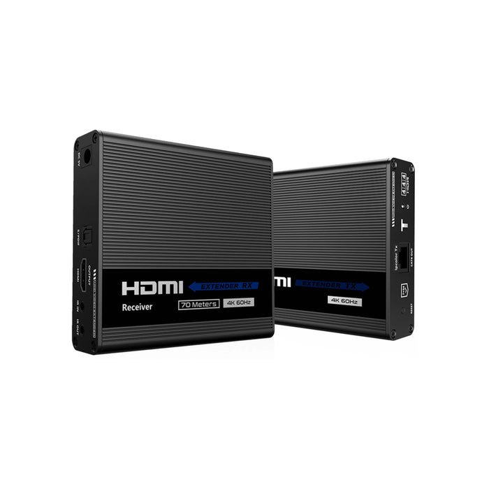 Black HDMI Extender, Model INV-AV229EX, InVidTech.