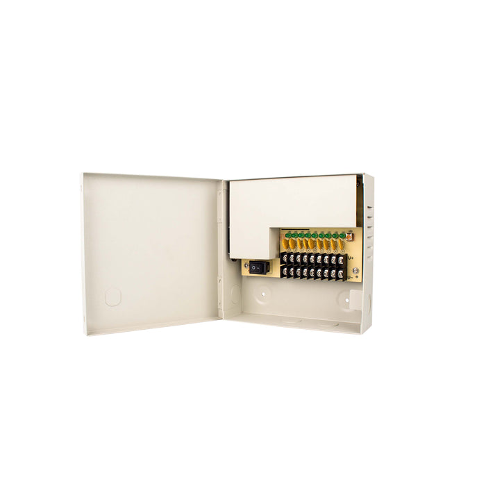 Power Supply Box, Model IPS-1205-D9, InVidTech.