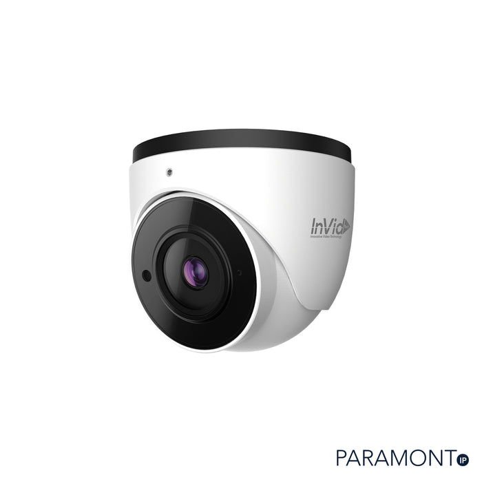 4 Megapixel White Turret Camera, Model PAR-P4TXIR28-AI, Paramont Series.