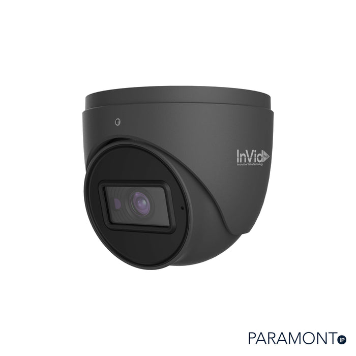 4 Megapixel Black Turret Camera, Model PAR-P4TXIR28BNH-AI, Paramont Series.