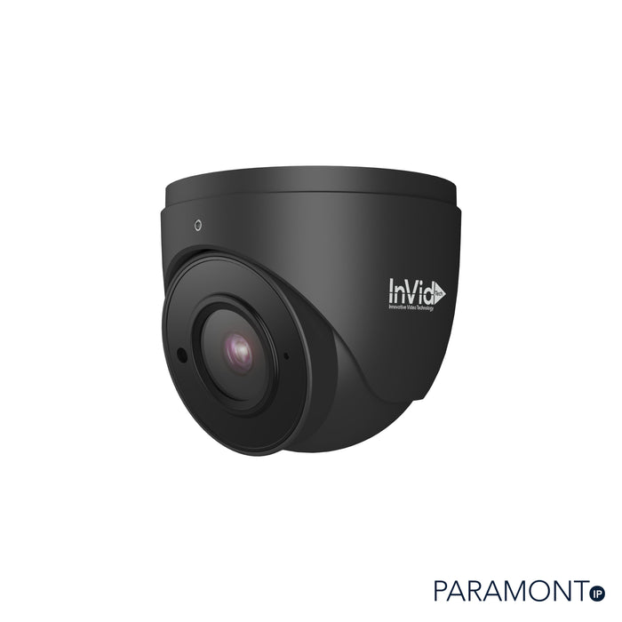 4 Megapixel Black Turret Camera, Model PAR-P4TXIR28-AI, Paramont Series.
