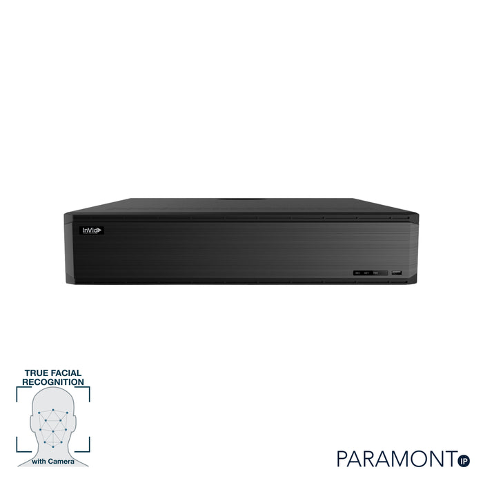PN1A-16X16F: 16 Channel NVR with 16 Plug & Play Ports, Facial Recognition