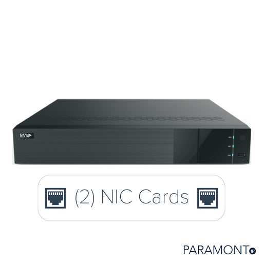PN3A-32F: 32 Ch NVR, (2) NIC Cards — Invidtech
