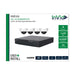 4 Channel NVR with 4 Camera Kit, Model SEC-4CHDR8MPKITIP/4, Secure Series. 