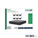 8 Channel NVR with 4 Camera Kit, Model SEC-8CHDR8MPKITIP/4, Secure Series. 