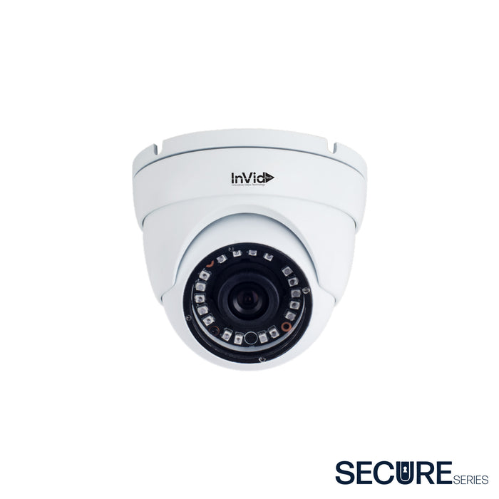 5-2 Megapixel White Turret Camera, Model SEC-C5TXIR28/JB1, Secure Series.