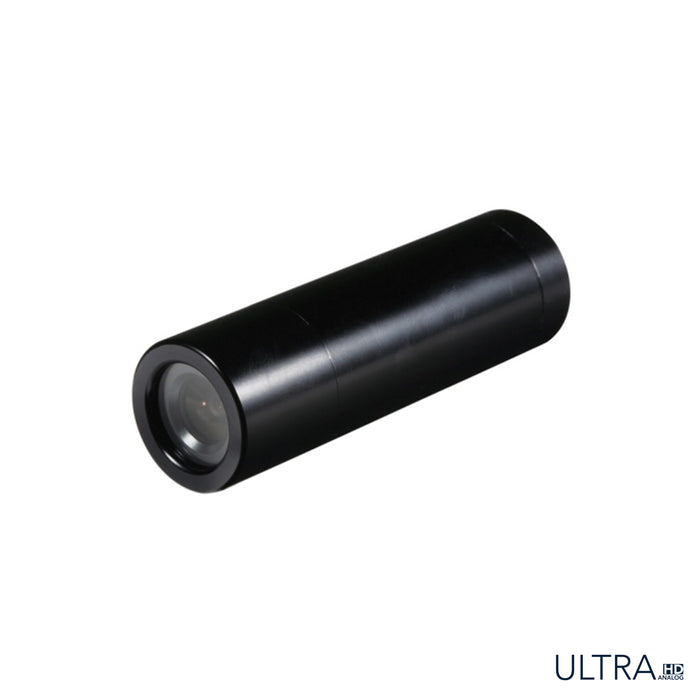 5 Megapixel Black Miniature Cylinder Camera, Model ULT-ALL5CRB36, Ultra Series.