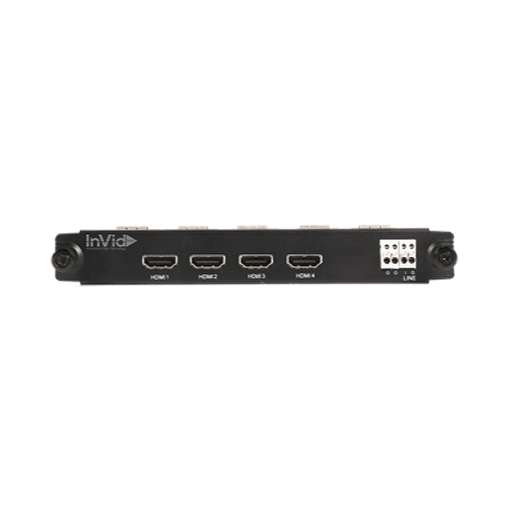 svulst kompensation Villig VIS-HDMI4: 4-Channel HDMI Decoder Card — Invidtech