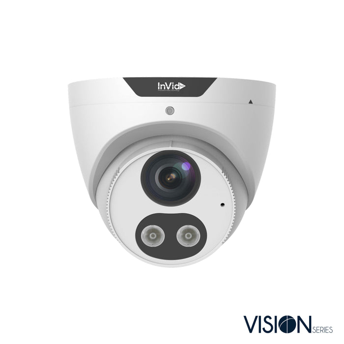4 Megapixel White Turret Camera, Model VIS-P4TXIR28NH-AIWLT, Vision Series.