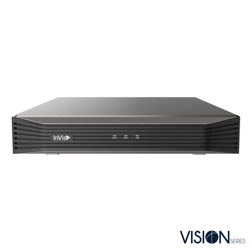 4 Channel Black Security NVR Recorder, Model VN2A-4X4, Vision Series.