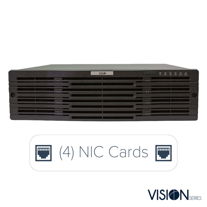 Black NVR, Model VN3A-UNI, Vision Series.